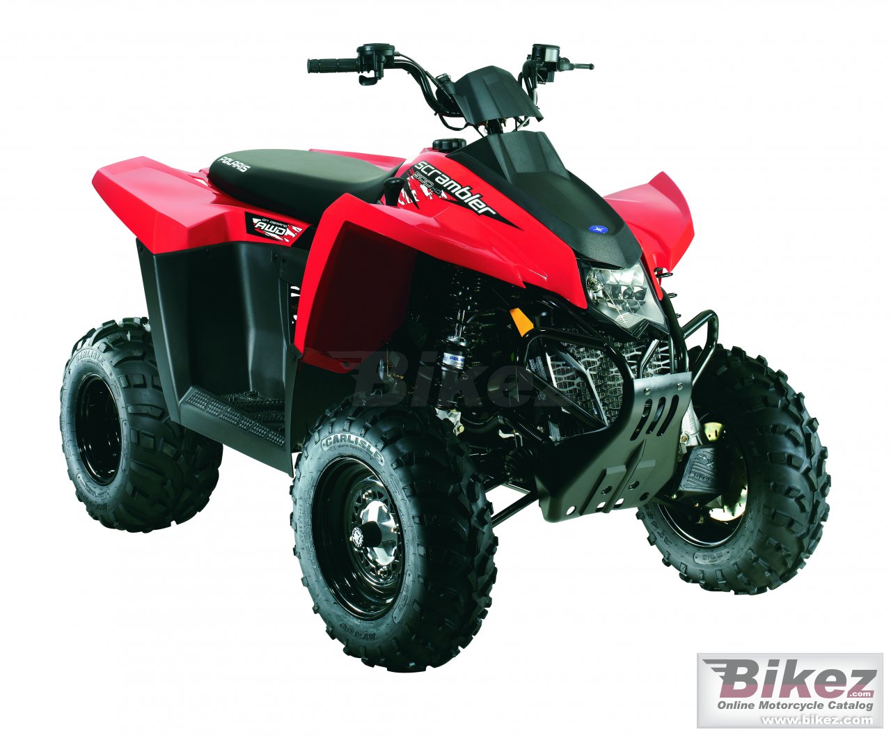 Big Polaris scrambler 500 picture and wallpaper from Bikez.com
